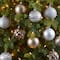 40ct. 3" Gold & Silver Shatterproof Ball Ornaments